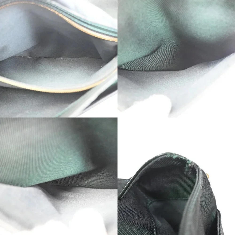 LOUIS VUITTON Delsou Shoulder Bag Taiga Leather Epicea Green GHW M30164 37ZA127 - Picture 16 of 16